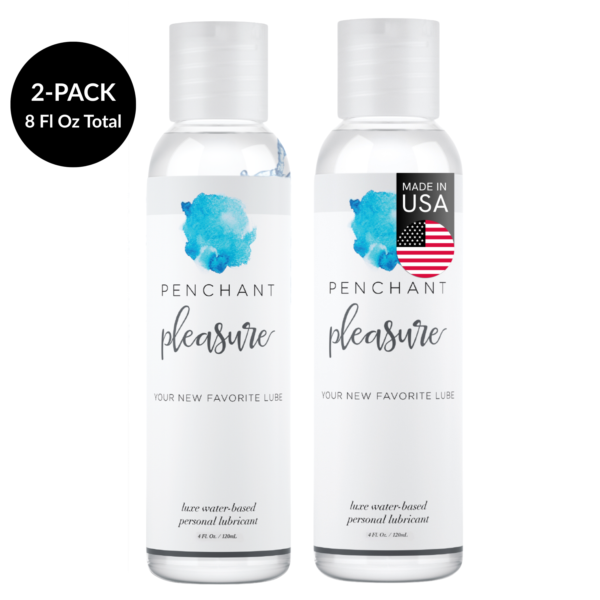 Penchant Intimate Lubricant - Water Based 8oz - 240ml