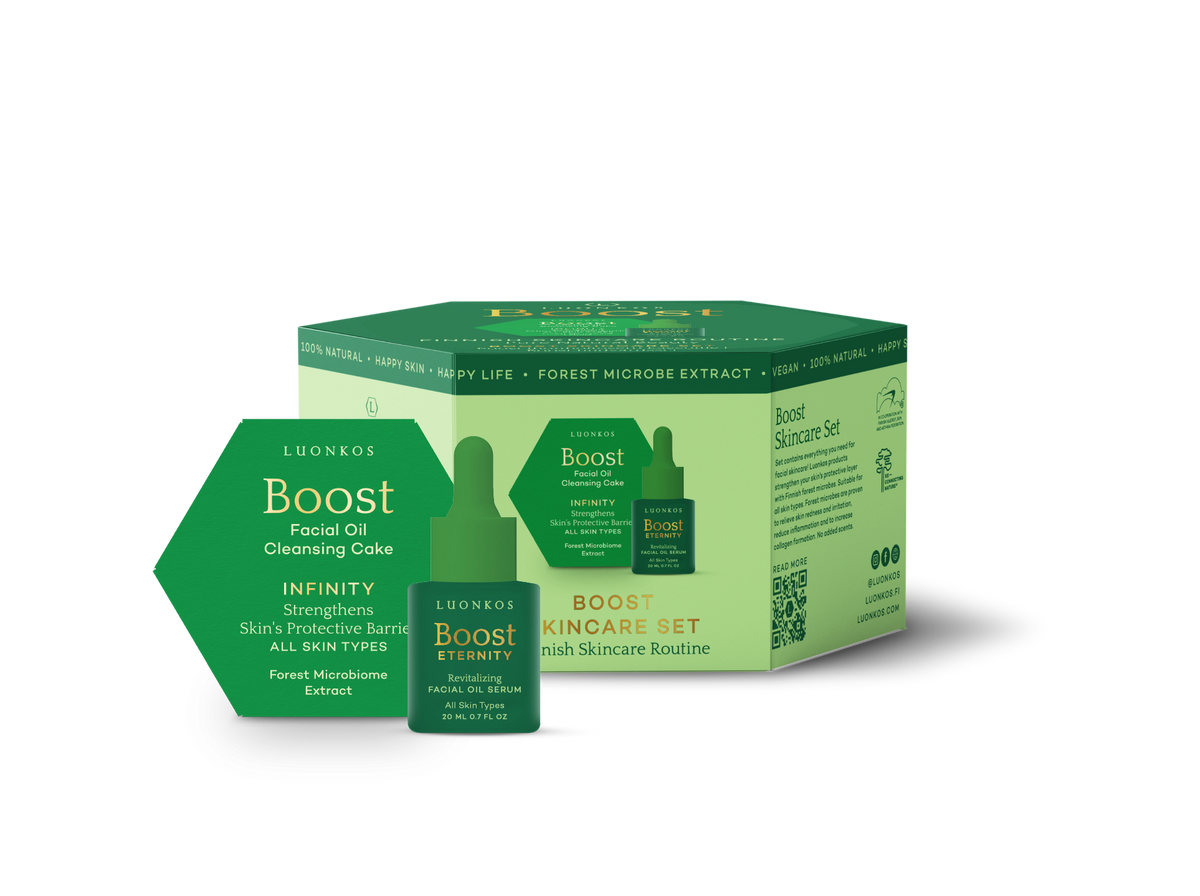Luonkos Boost skincare set