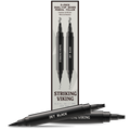 Beard Filler Pen - Dual Tip (2-pack) - Jet Black