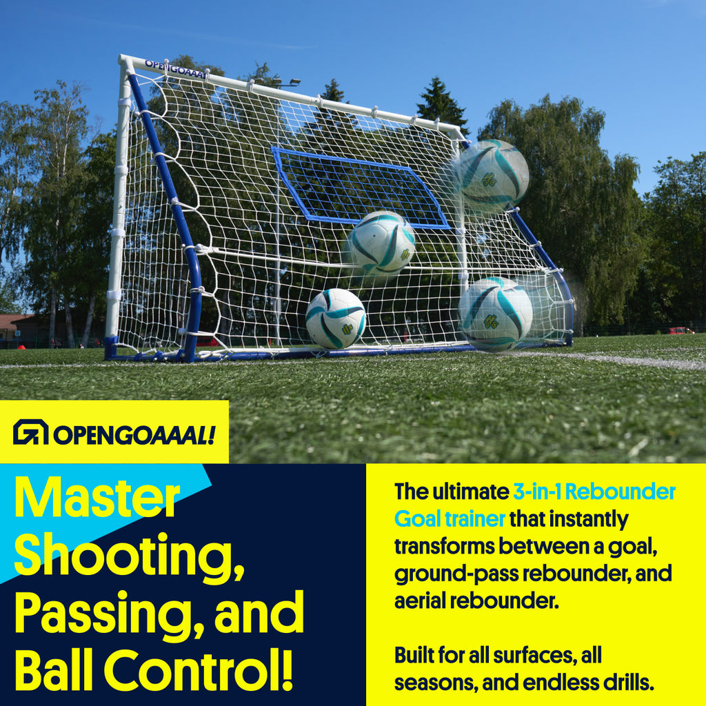 Open Goaaal Triple Function Rebounder Goal