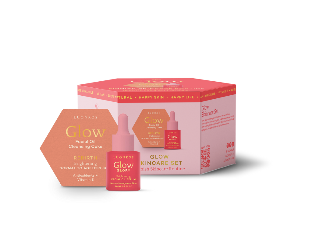 Luonkos Glow skincare set