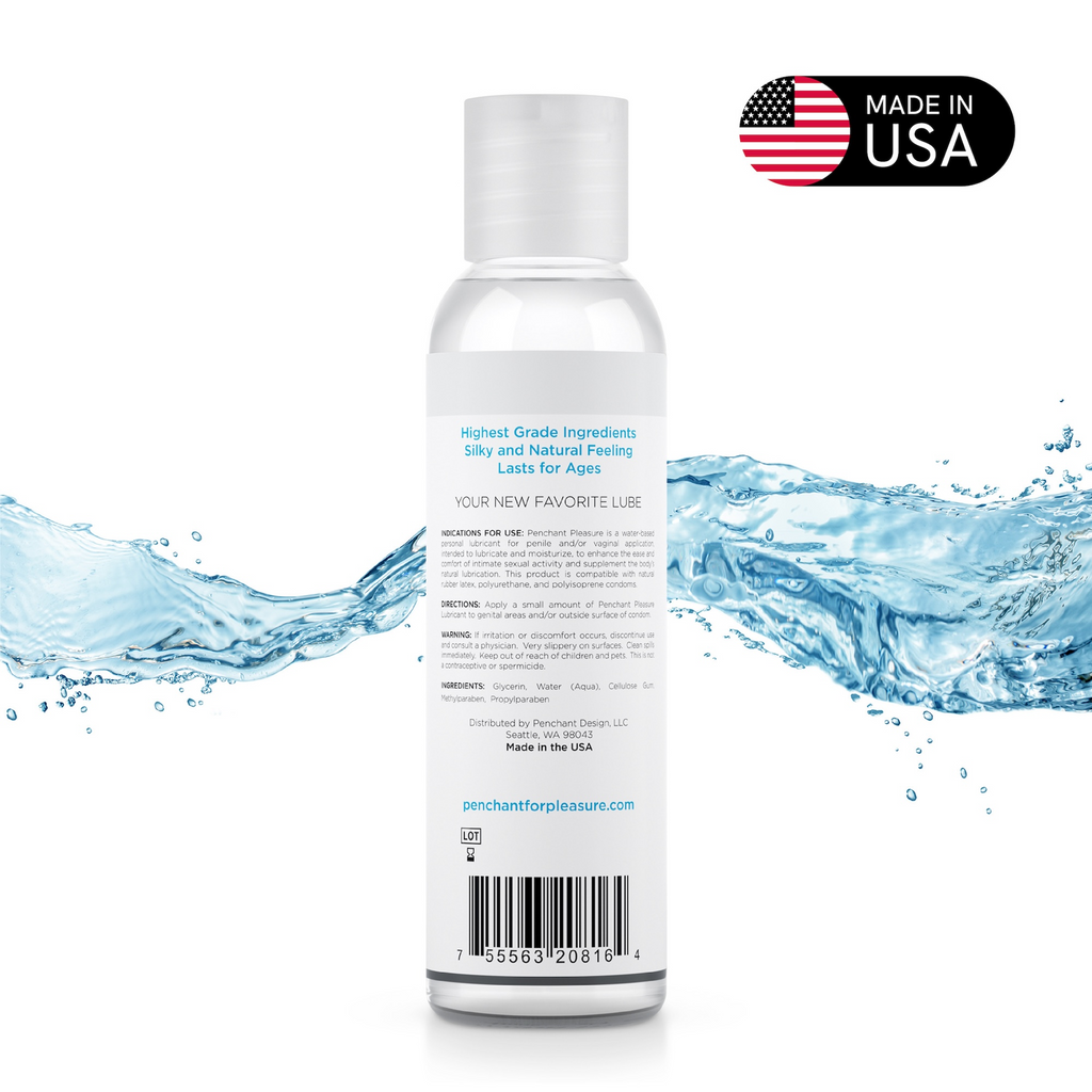Penchant Intimate Lubricant - Water Based 8oz - 240ml