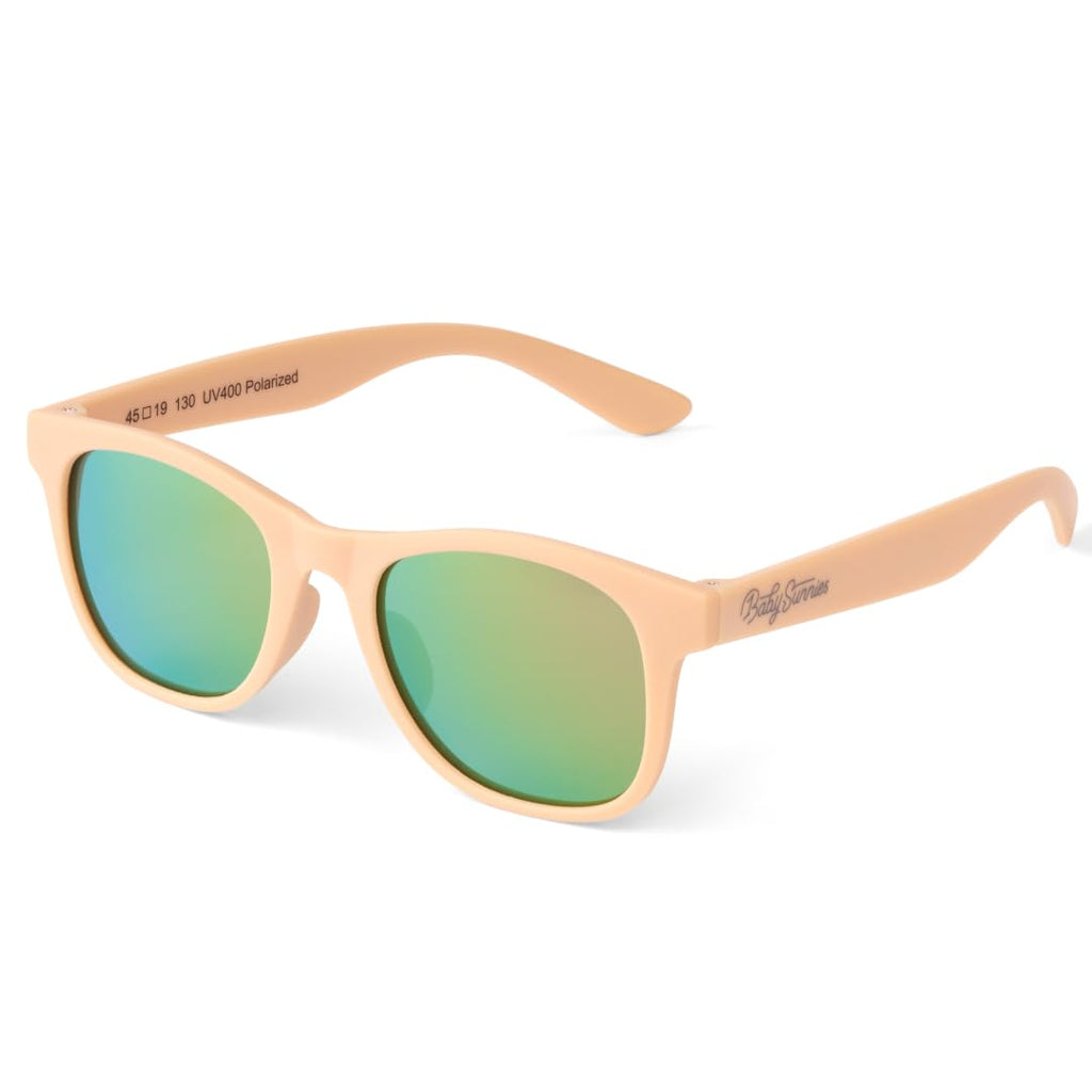 Baby Sunnies Kids sunglasses - Peach color with sleeve