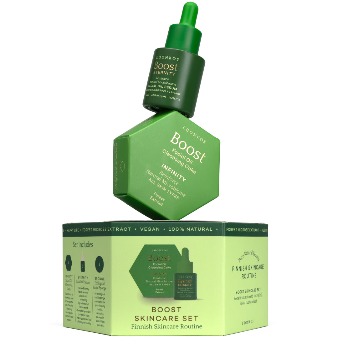 Luonkos Boost skincare set