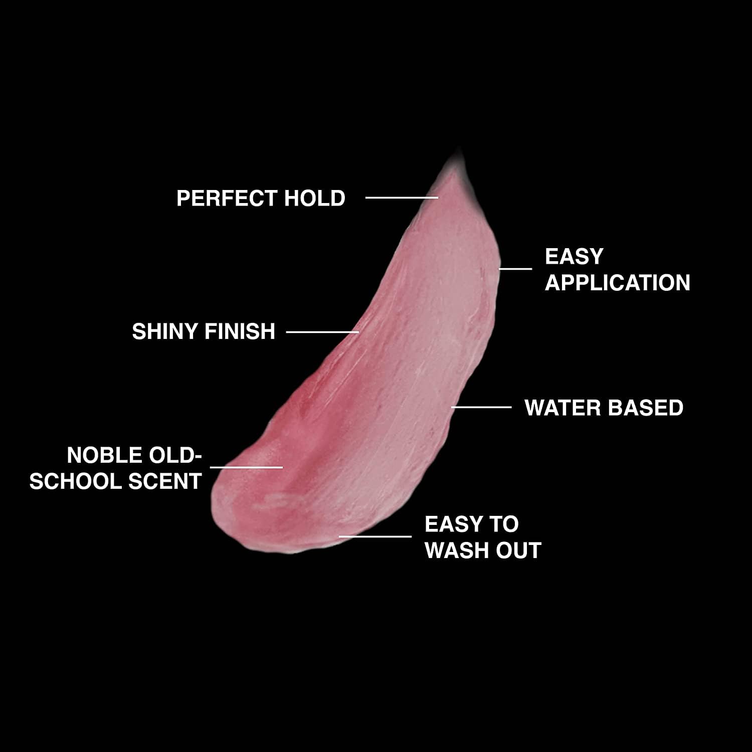 Charlemagne Original Pomade – Old School-doft – stark stadga – 3-pack