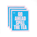 Happy Sinks Swedish Dishcloth Set - Spill the Tea - 3pcs

