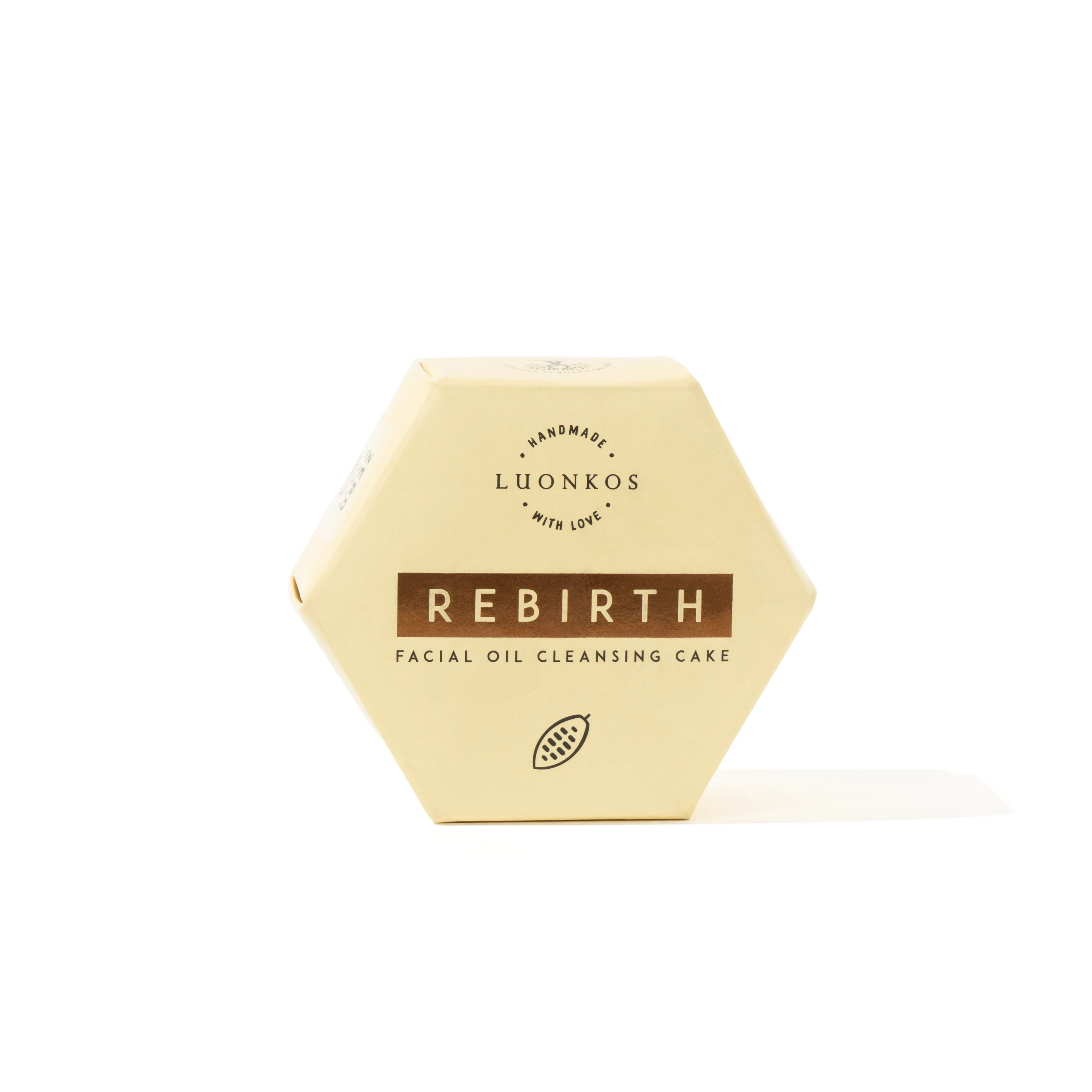 Luonkos Rebirth facial oil cleansing cake