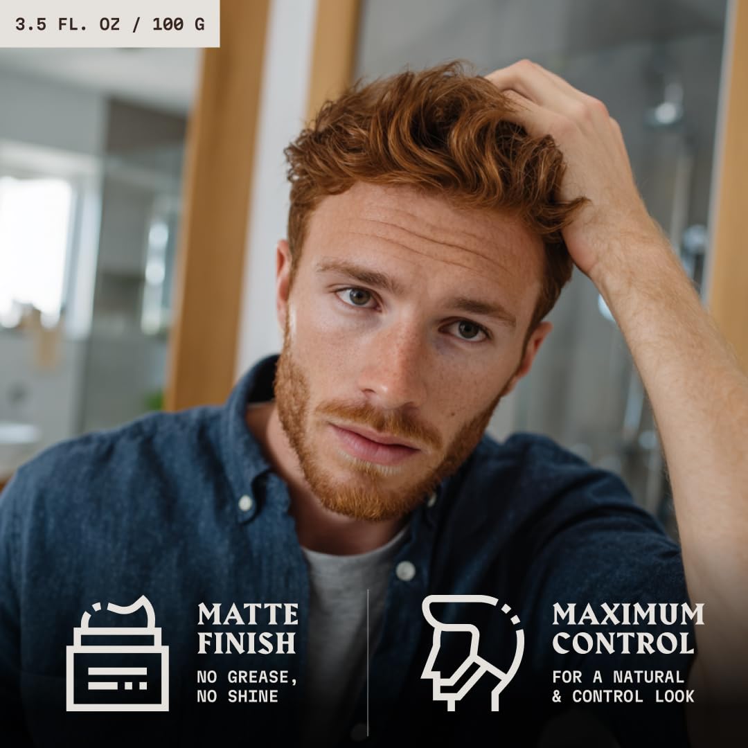 Haarpomade – Matte Finish - Linnengeur - Sterk