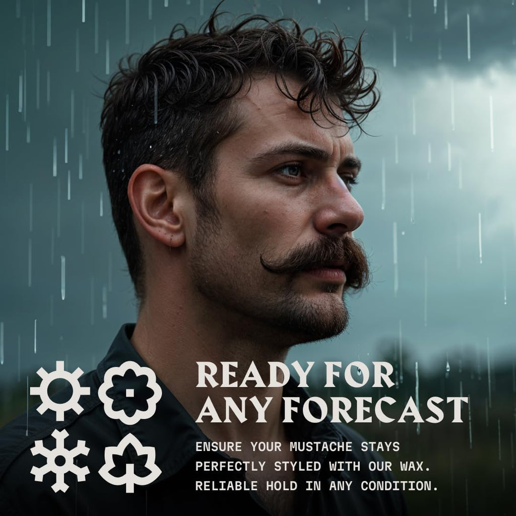 Mustache Wax and Comb Sandalwood
