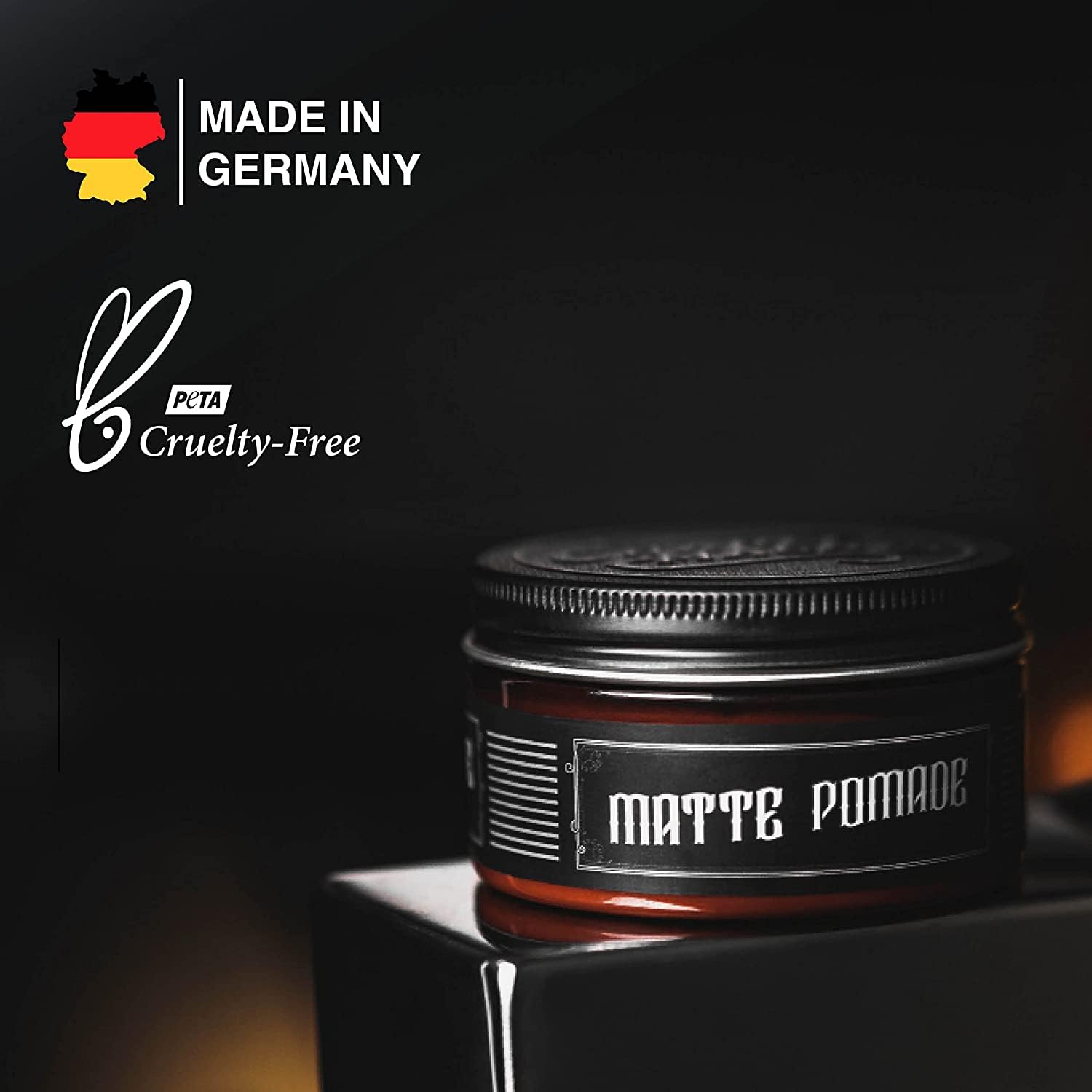Charlemagne Concrete Clay Pomade – 100 ml – lätt stadga – 2-pack