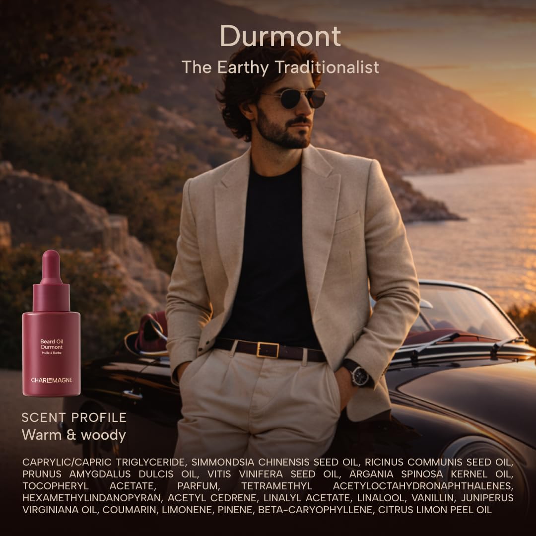 Charlemagne Beard Oil Durmont – dropper
