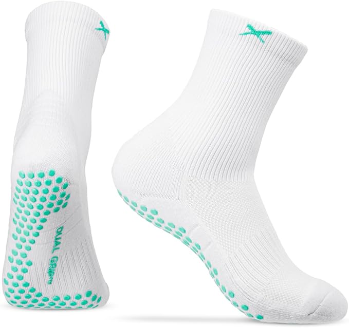 Ruban de grip LUX pour raquette, blanc, surgrip ultra-adhérent pour tennis, padel, squash et badminton