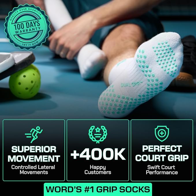 Ruban de grip LUX pour raquette, blanc, surgrip ultra-adhérent pour tennis, padel, squash et badminton