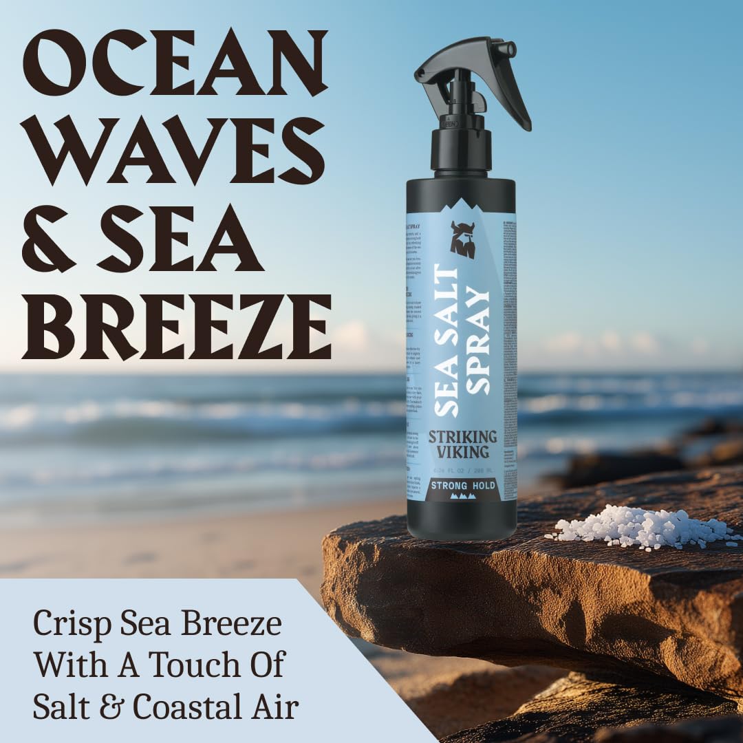 Zoutwaterspray voor Mannen - Blue Ocean - Sterk