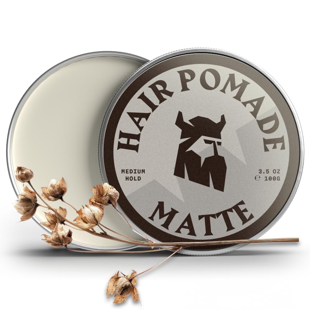 Pomade Capillaire – Fini Mat – Parfum Lin – Tenue Moyenne