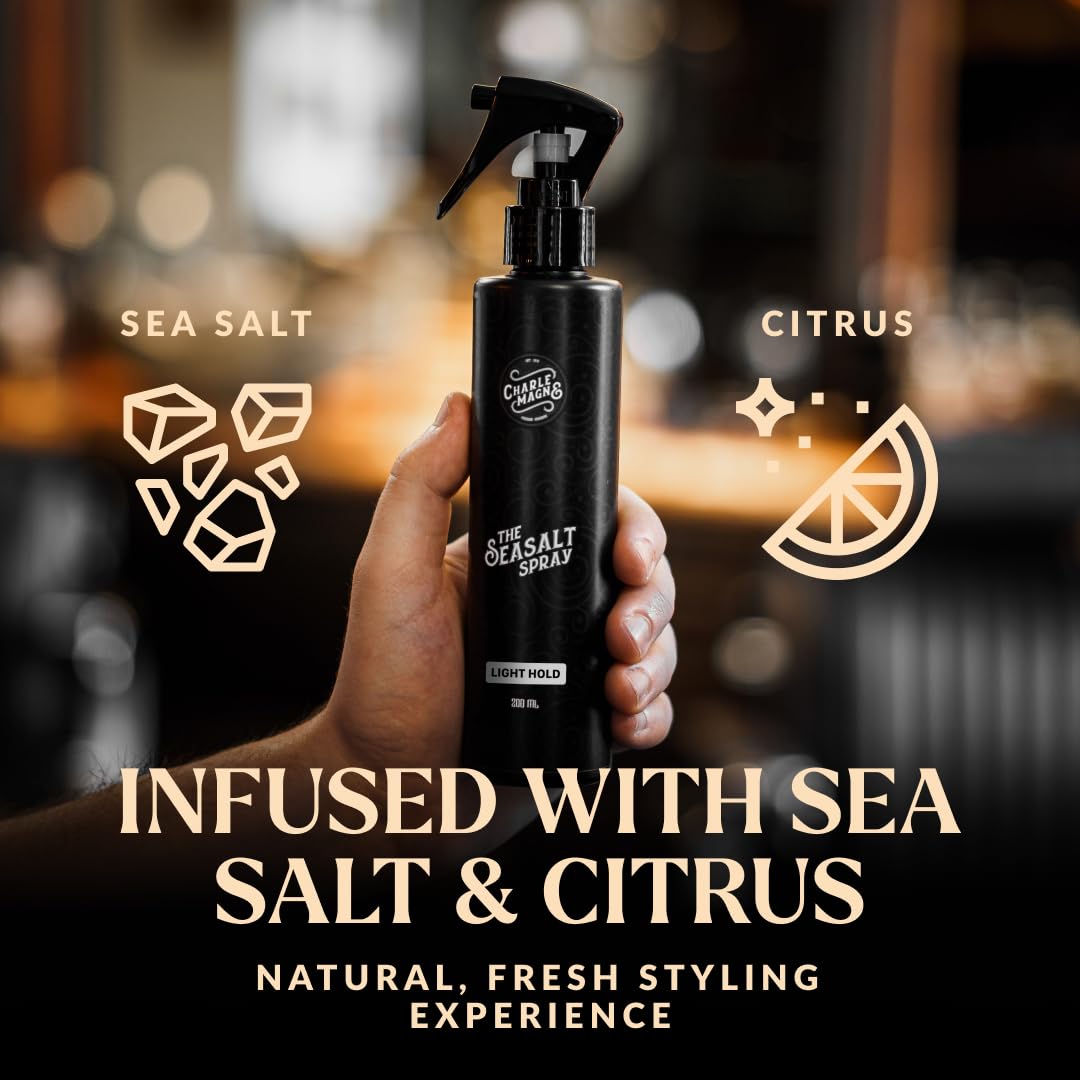 Charlemagne Sea Salt Hair Spray - Light