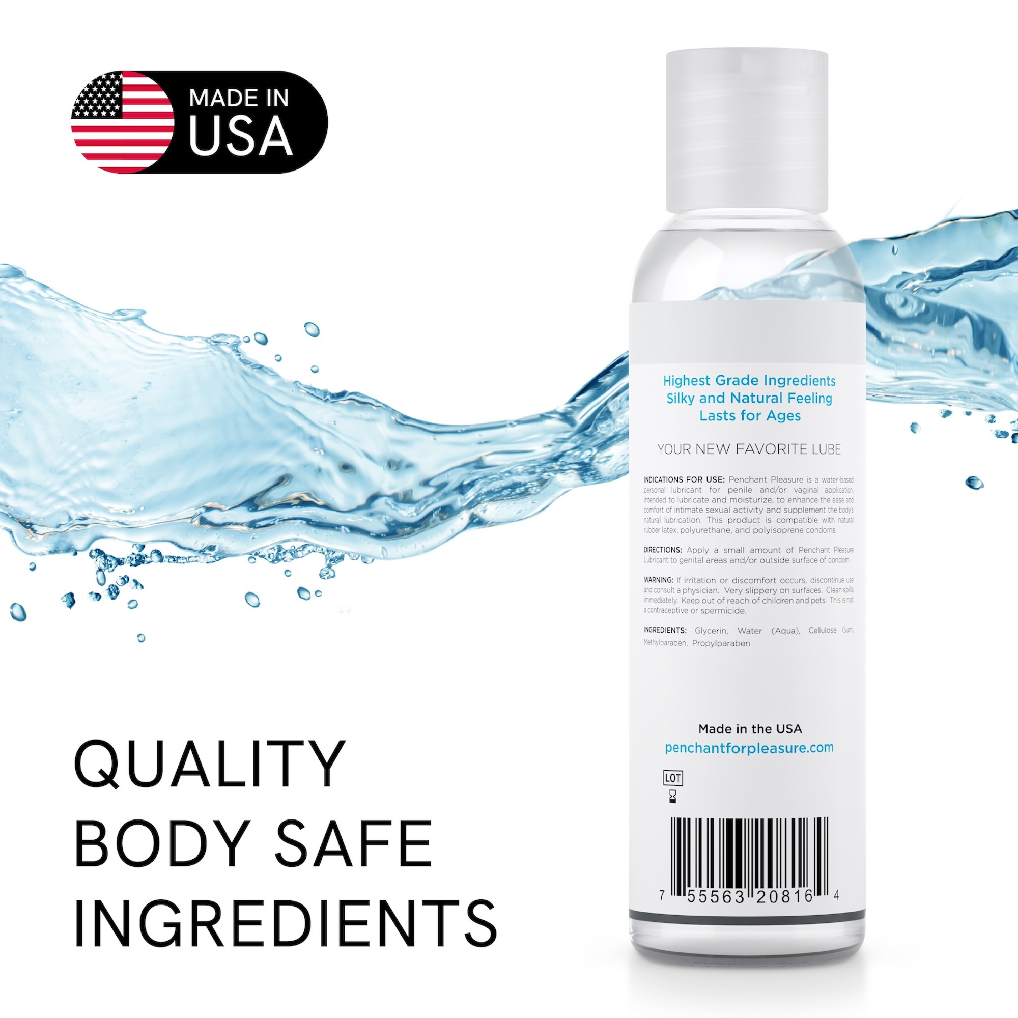 Lube - Water-based (4oz) - 3x