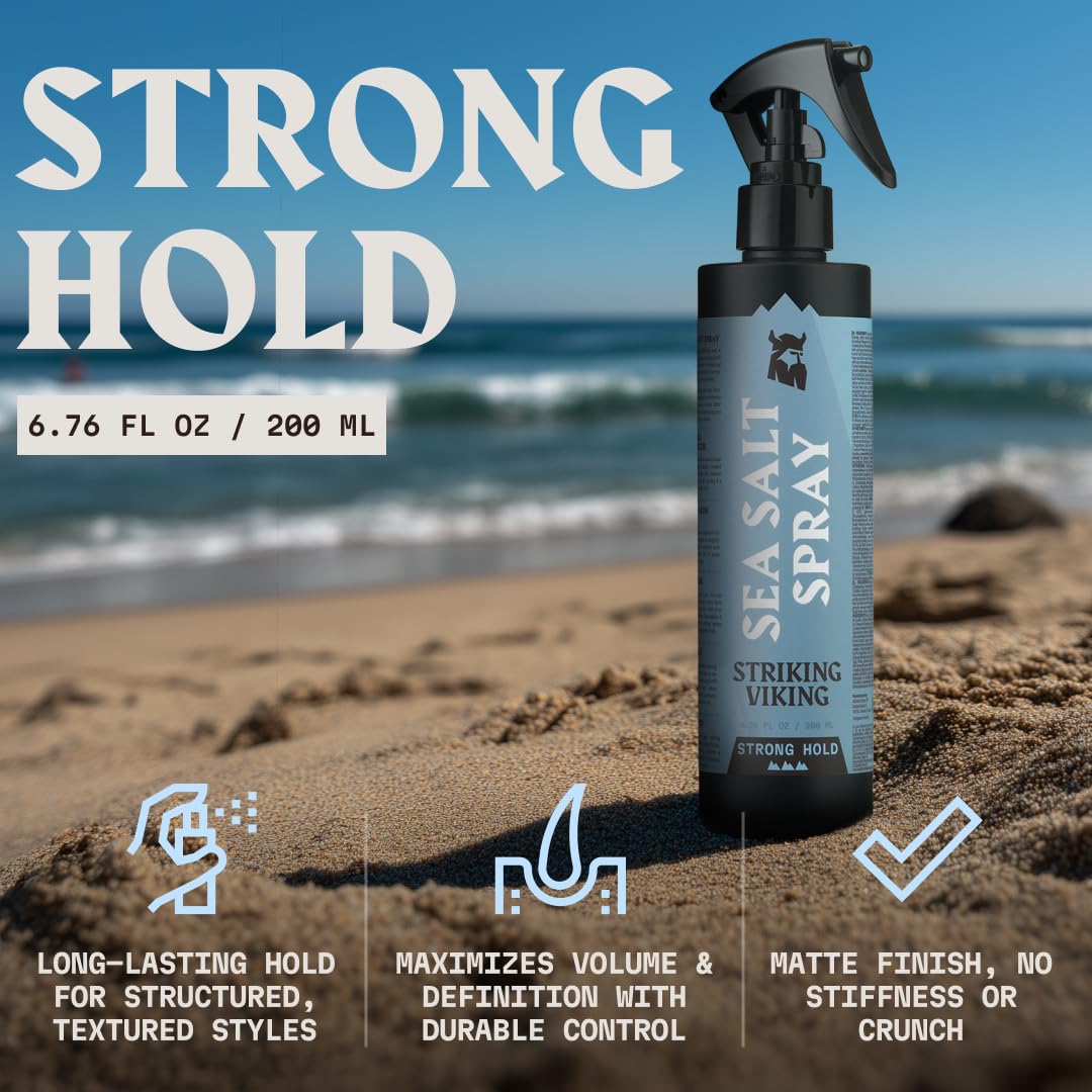Zoutwaterspray voor Mannen - Blue Ocean - Sterk
