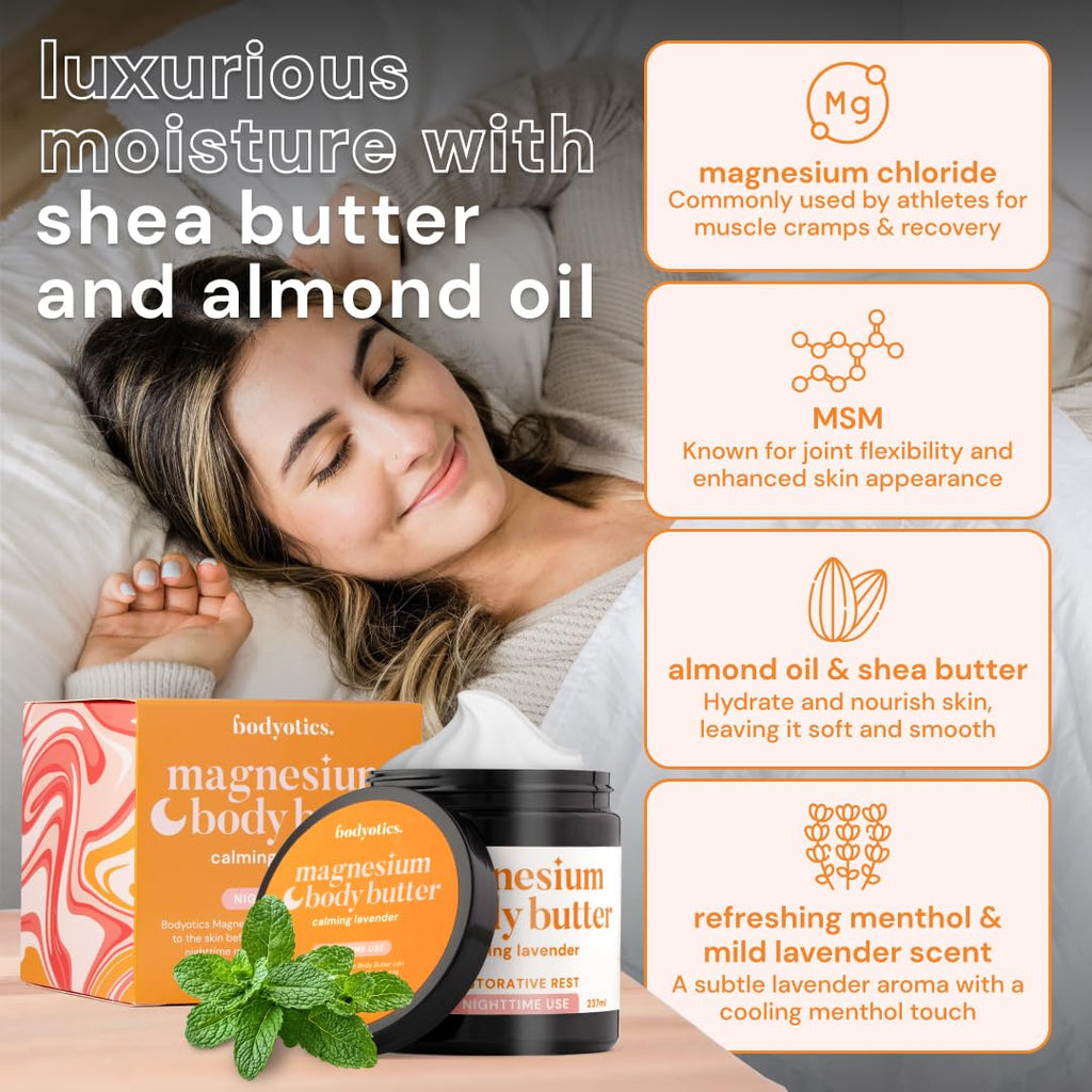 Bodyotics Nighttime Magnesium Butter - 8oz/237ml