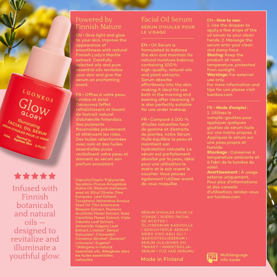 Luonkos Glory Facial Oil Serum 20ml