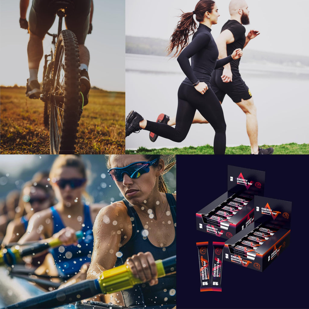 Puls Nutrition żelowe batoniki energetyczne – 23 g szybko przyswajalnych węglowodanów – o smaku truskawkowym 12 × 30 g – szybki zastrzyk energii podczas treningów wytrzymałościowych, w pracy i na co dzień