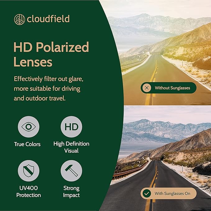 Lunettes en bois Kosso Cloudfield - Noir
