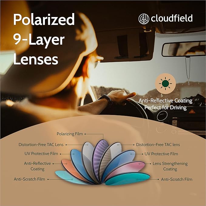Lunettes en bois Kosso Cloudfield - Noir