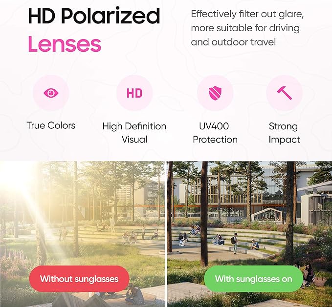 Cloudfield Pink Lens Wood Sunglasses