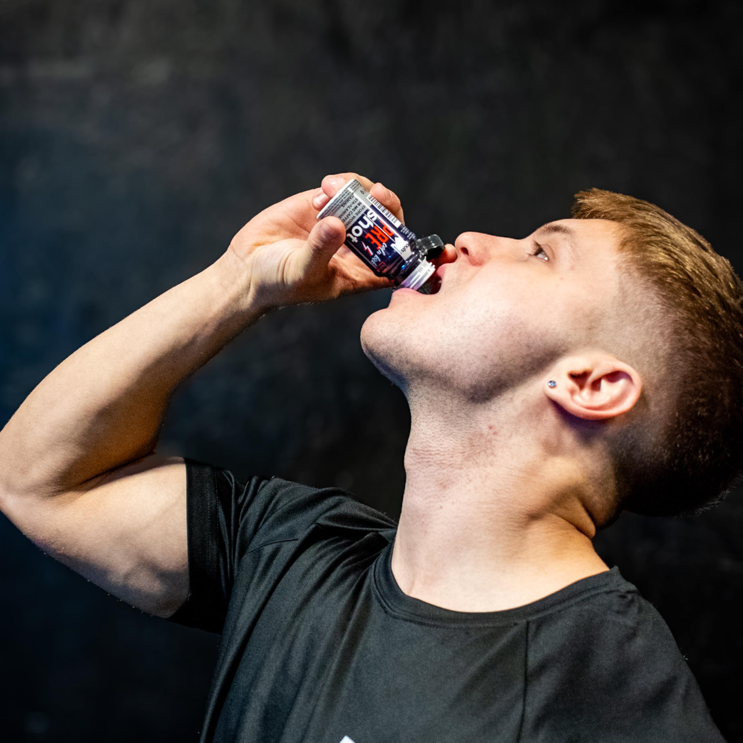 PULS Pre Workout Shot Cola Kick 12 x 60 ml – Booster mit 200 mg Koffein, Beta-Alanine, Arginine AKG & B-Vitamine
