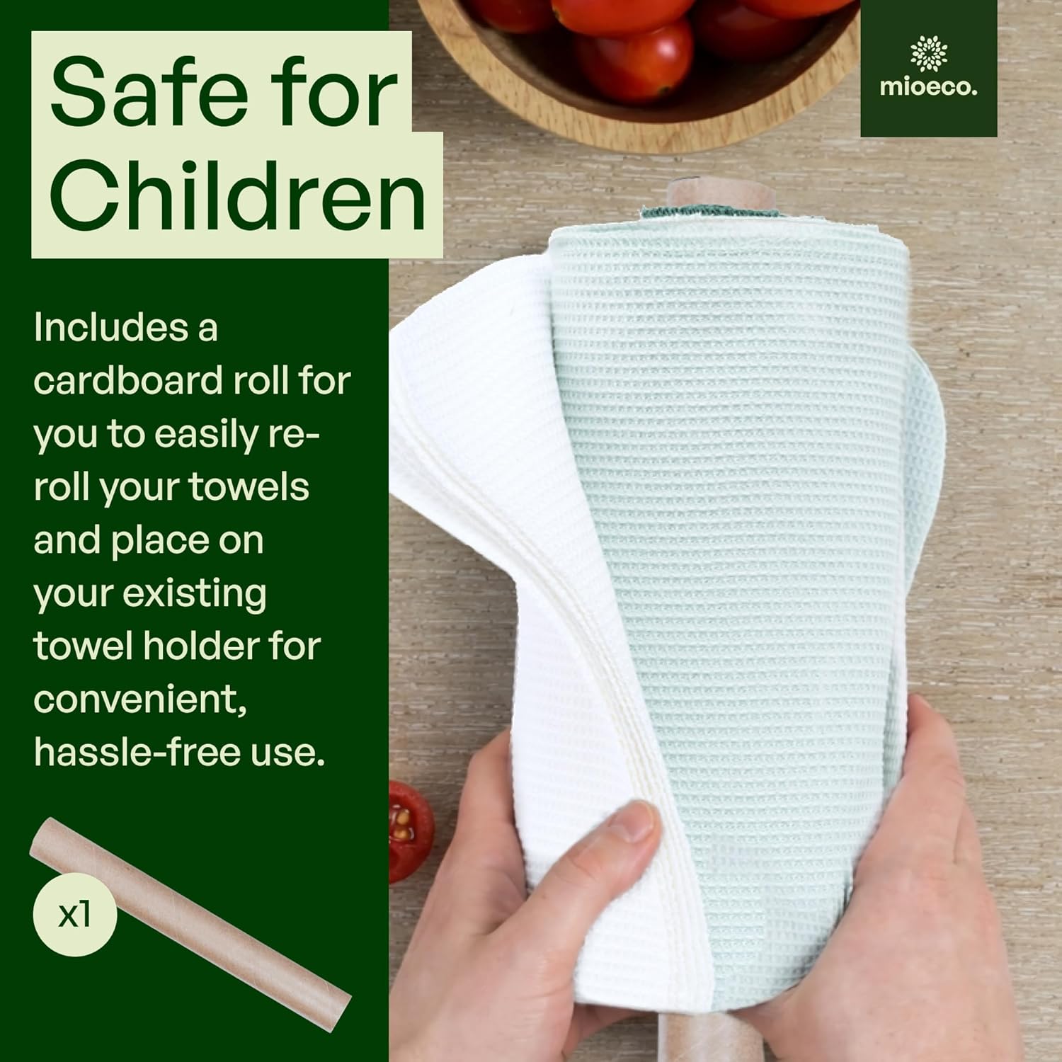mioEco Unpaper Towel Set - 24 pcs
