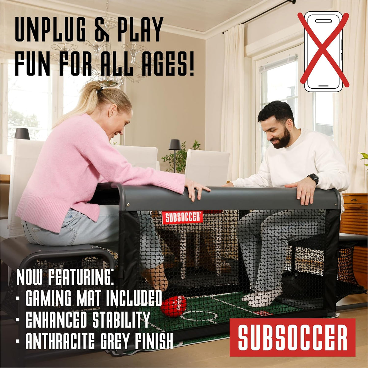 Subsoccer S3 Edge bench soccer game - angle 5