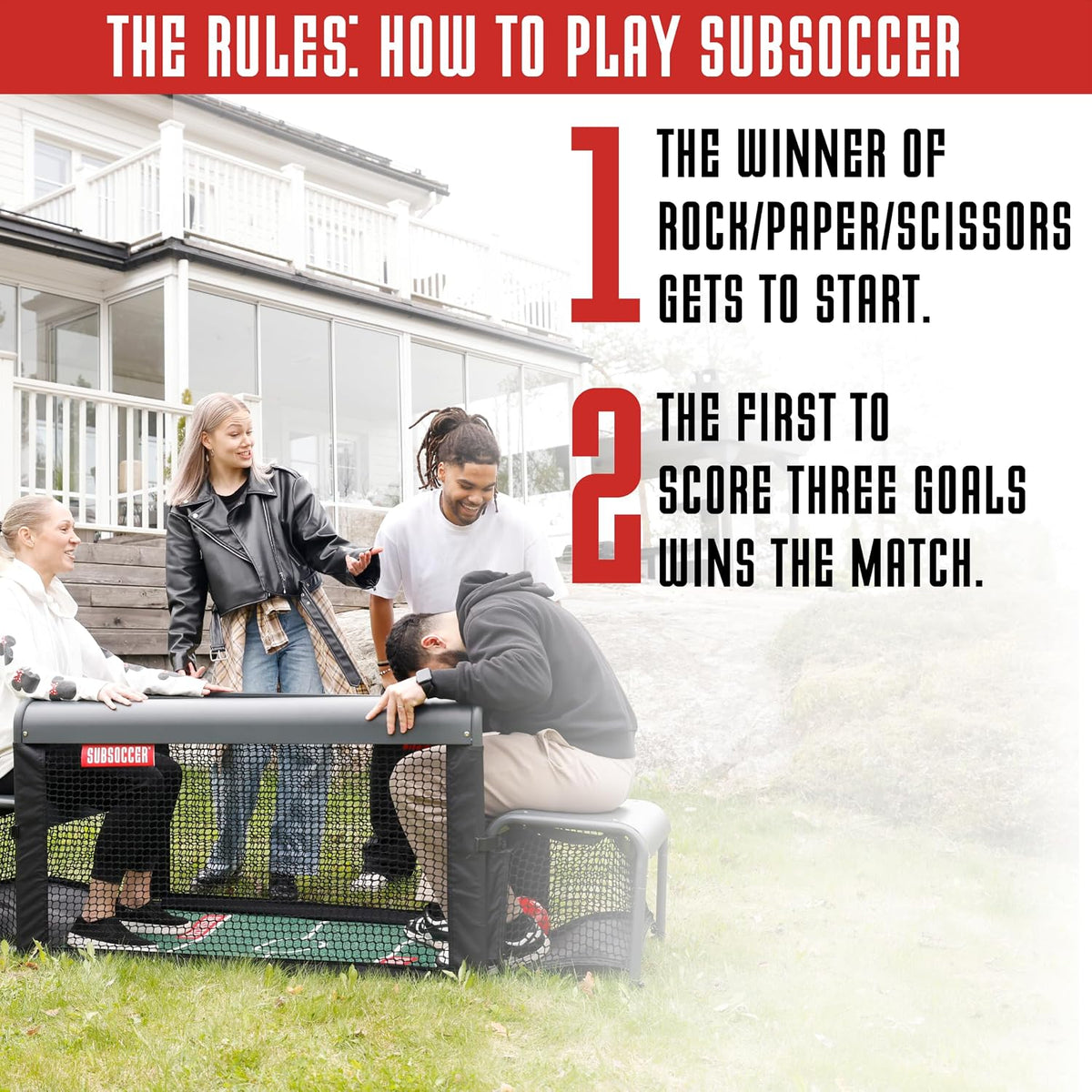 Subsoccer S3 Edge bench soccer game - angle 4