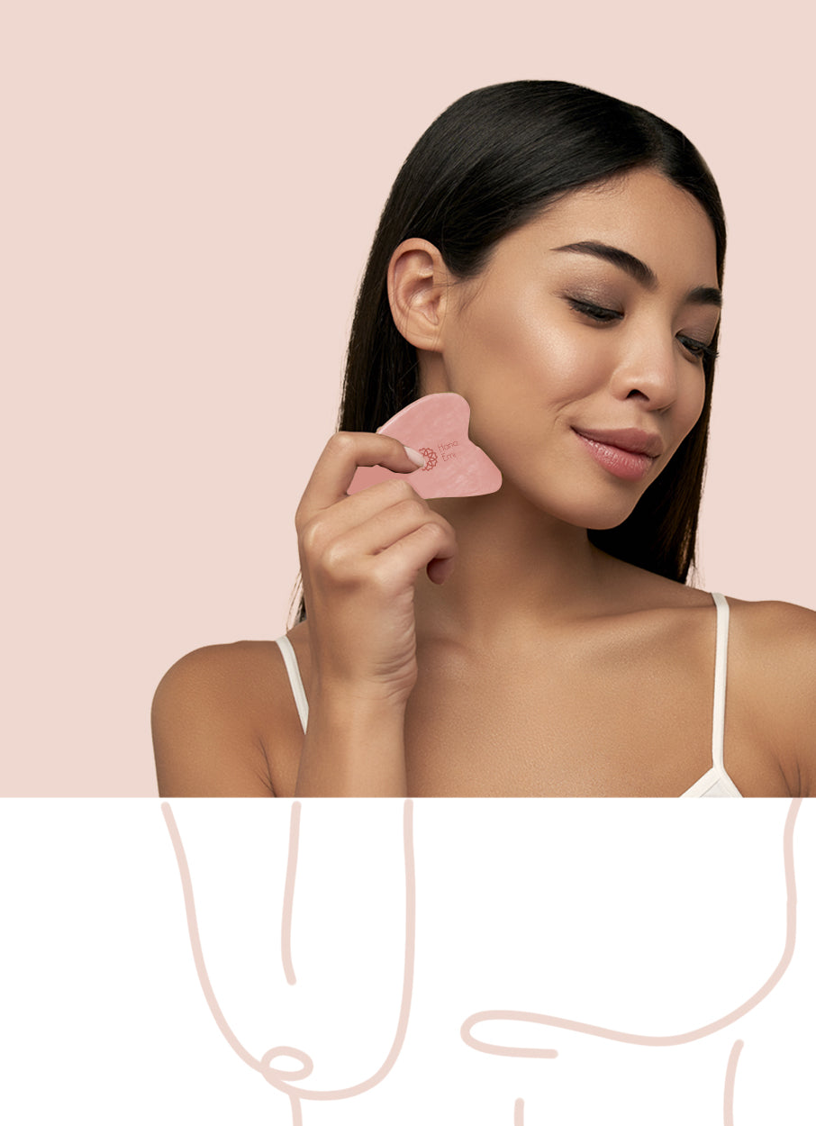 HanaEmi Rose Quartz Roller (EU only)