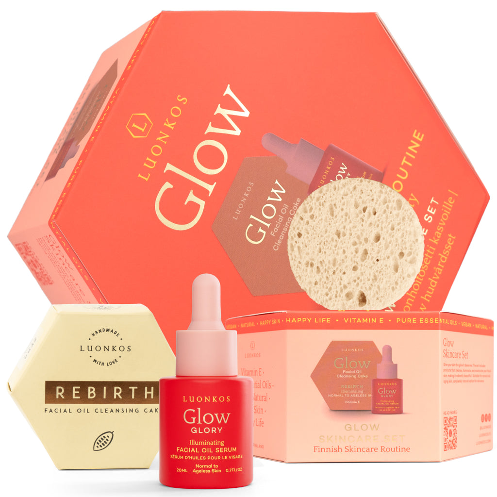 Luonkos Glow skincare set