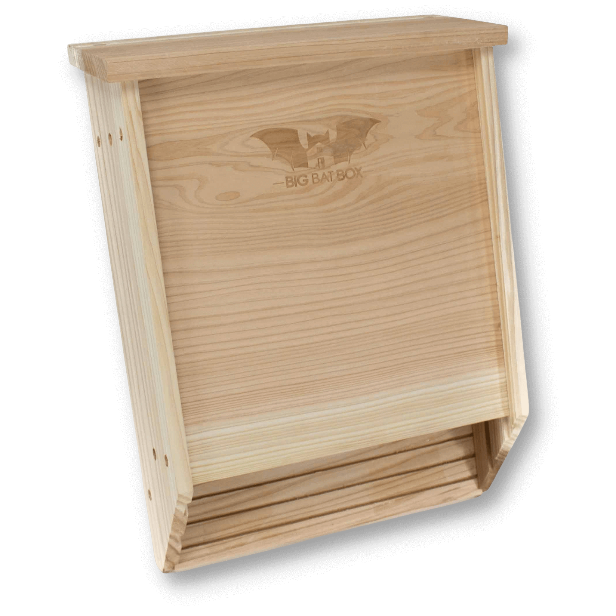 2-Chamber Cedar Bat House – Holds Up to 75 Bats | Natural Mosquito Control | Ideal for Hot Climates