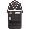 3-Chamber Black Cedar Bat House – Holds 150 Bats | Big Bat Barn | Natural Mosquito Control