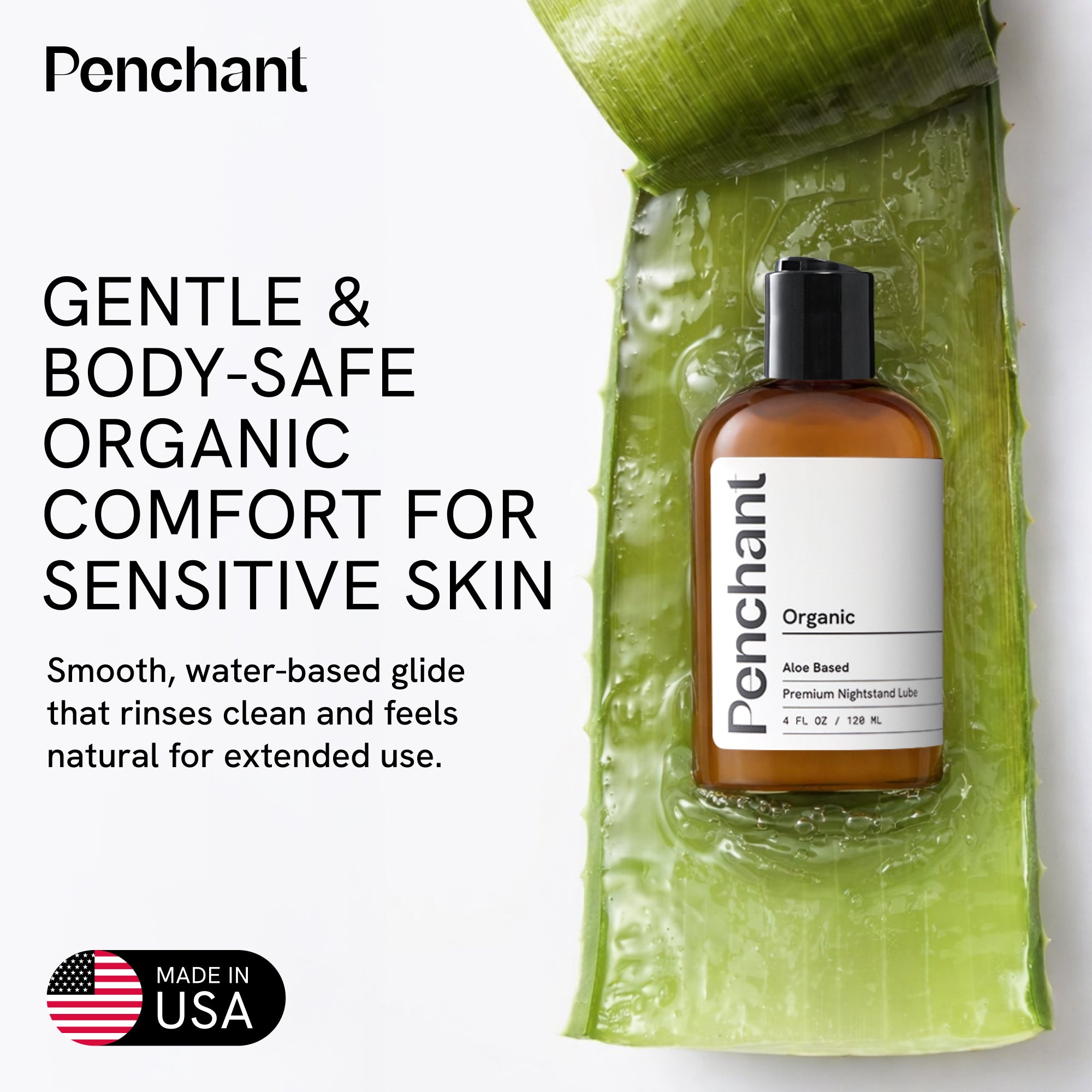 Penchant Organic Lubricant Aloe Based 4oz 120ml