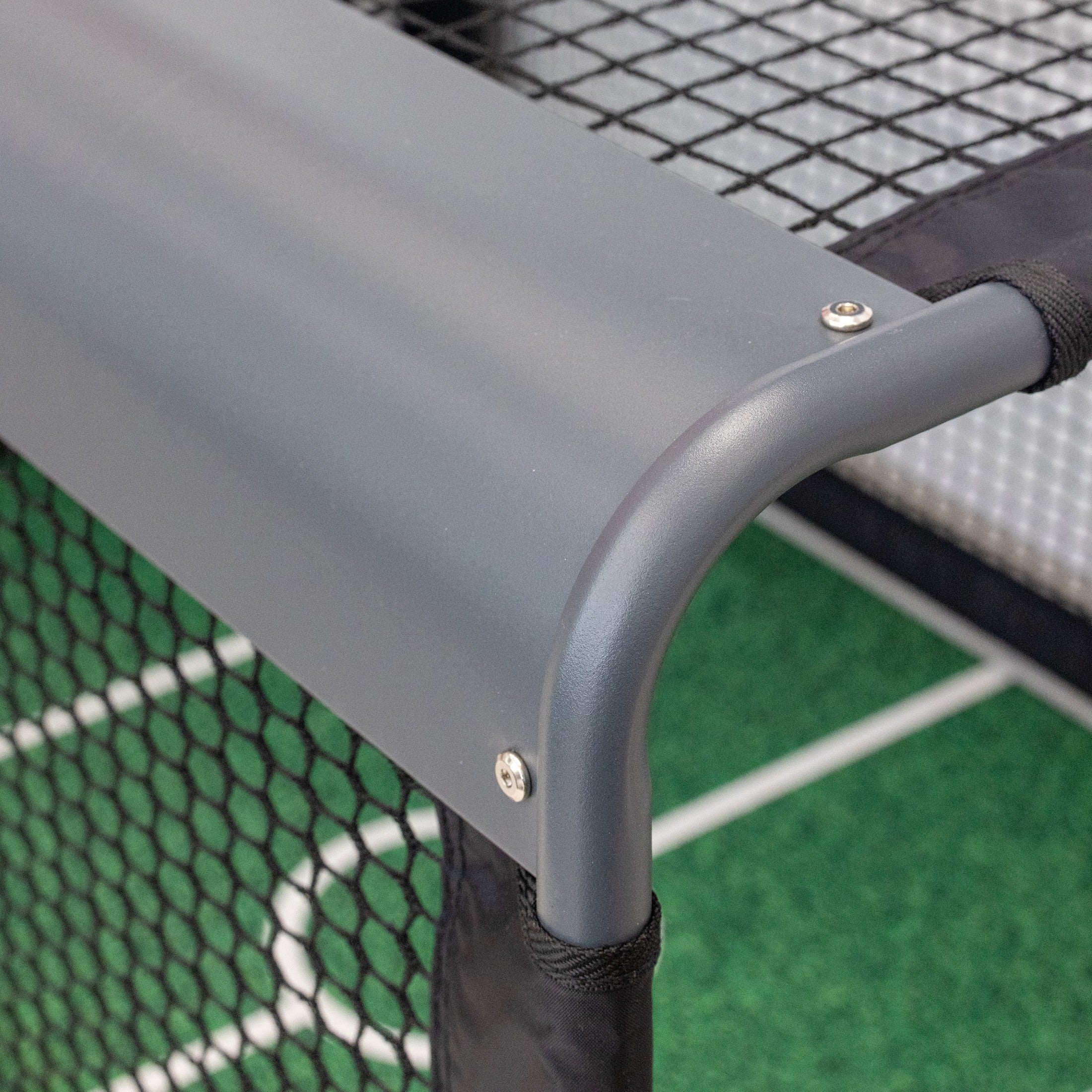Subsoccer S3 Edge anthracite grey rail and net detail