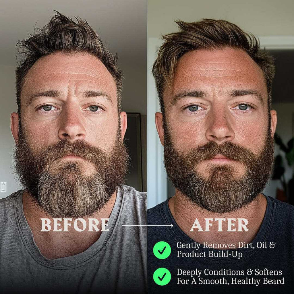 Beard Shampoo & Beard Conditioner (Unscented)