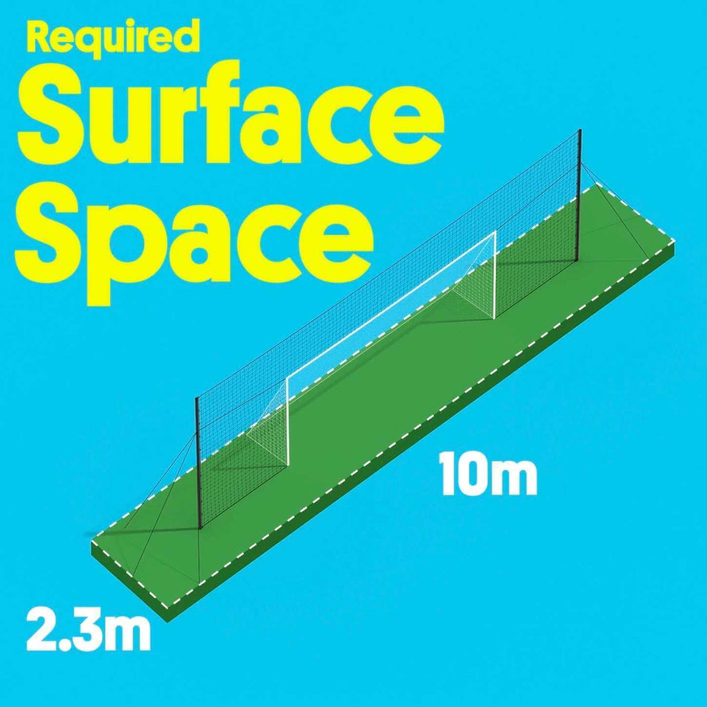 Soccer Goal with Rebounder & Backstop Net Trainer – Open Goaaal Large