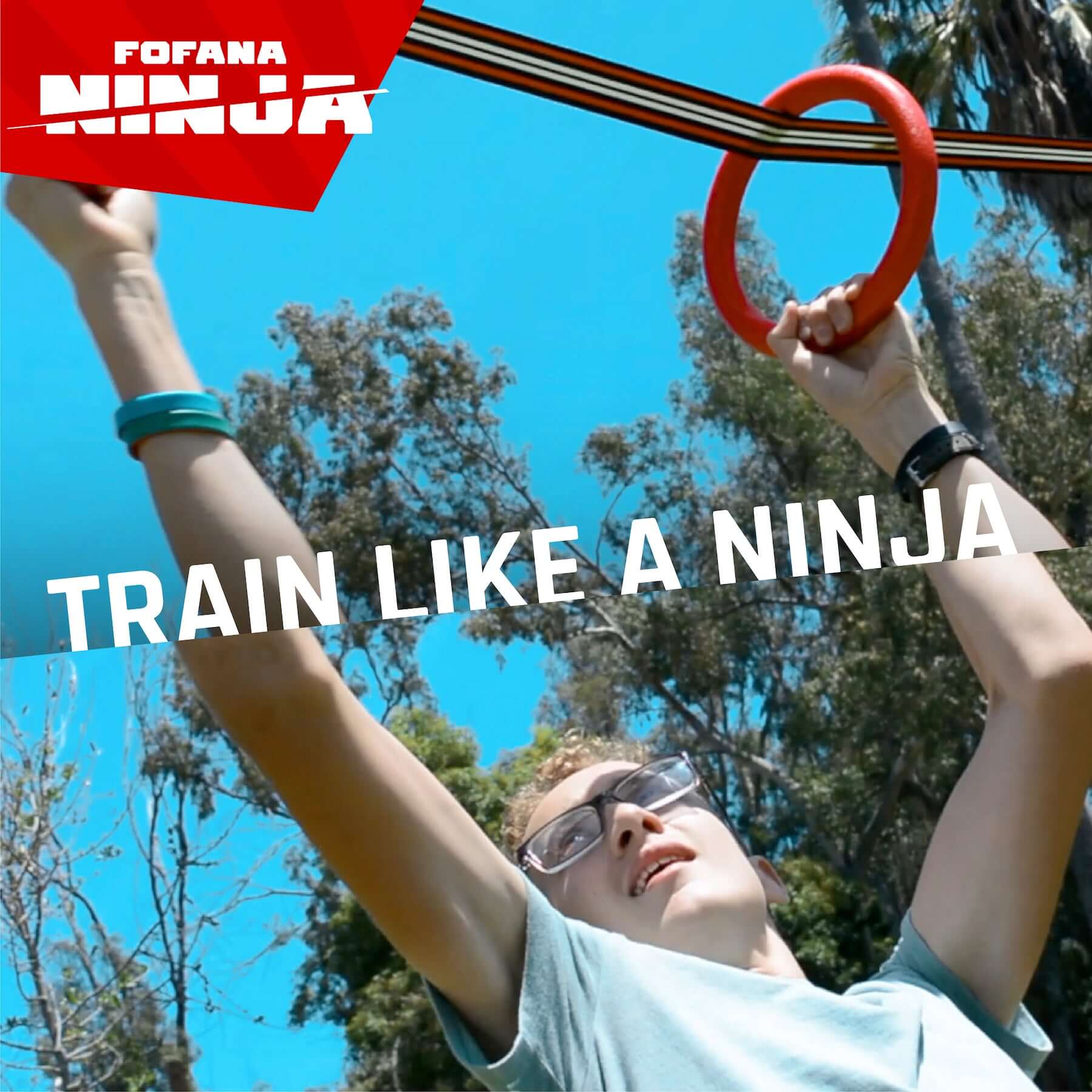 Tor przeszkód Fofana Ninja Warrior - 32 elementy