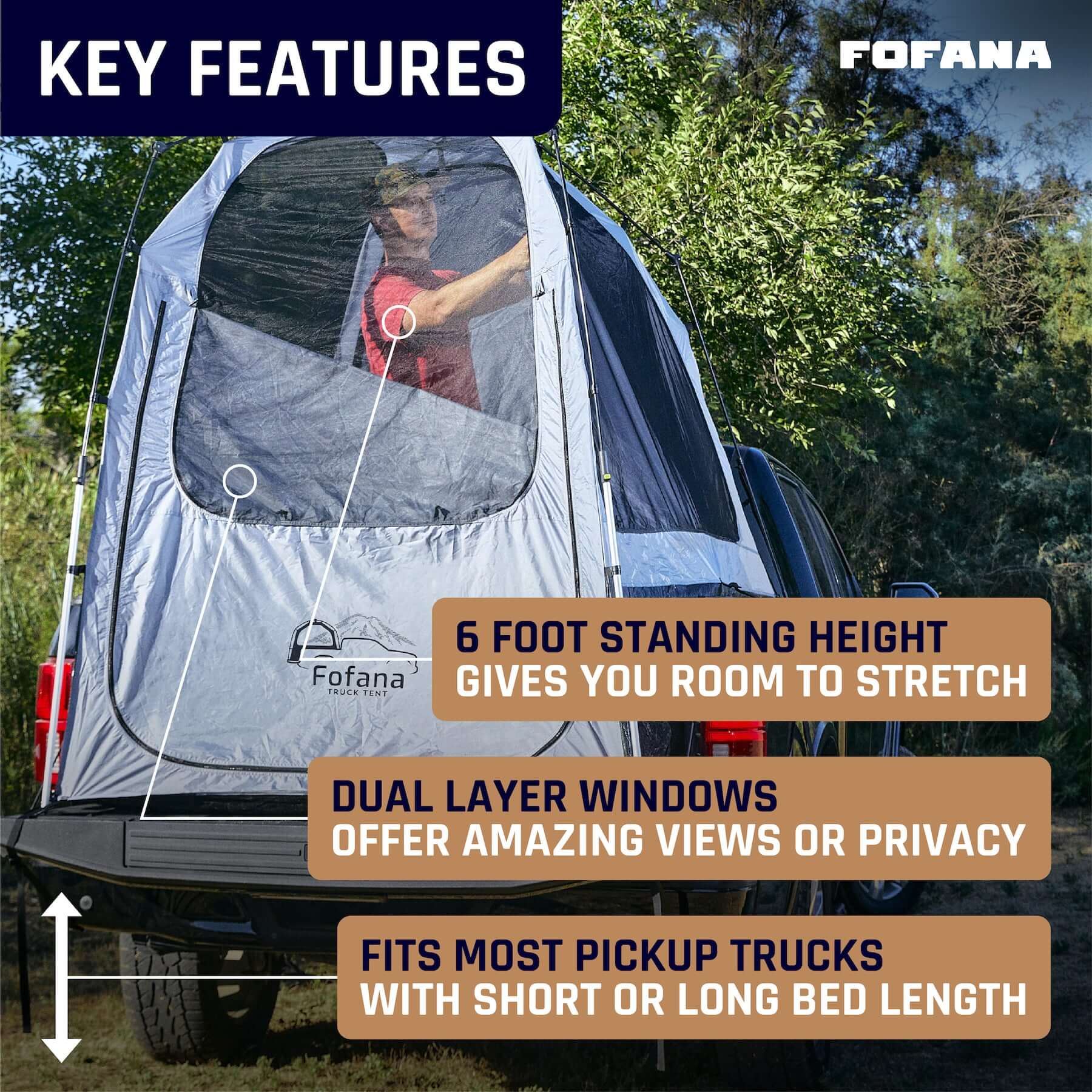 Fofana Truck Bed - pełnowymiarowy