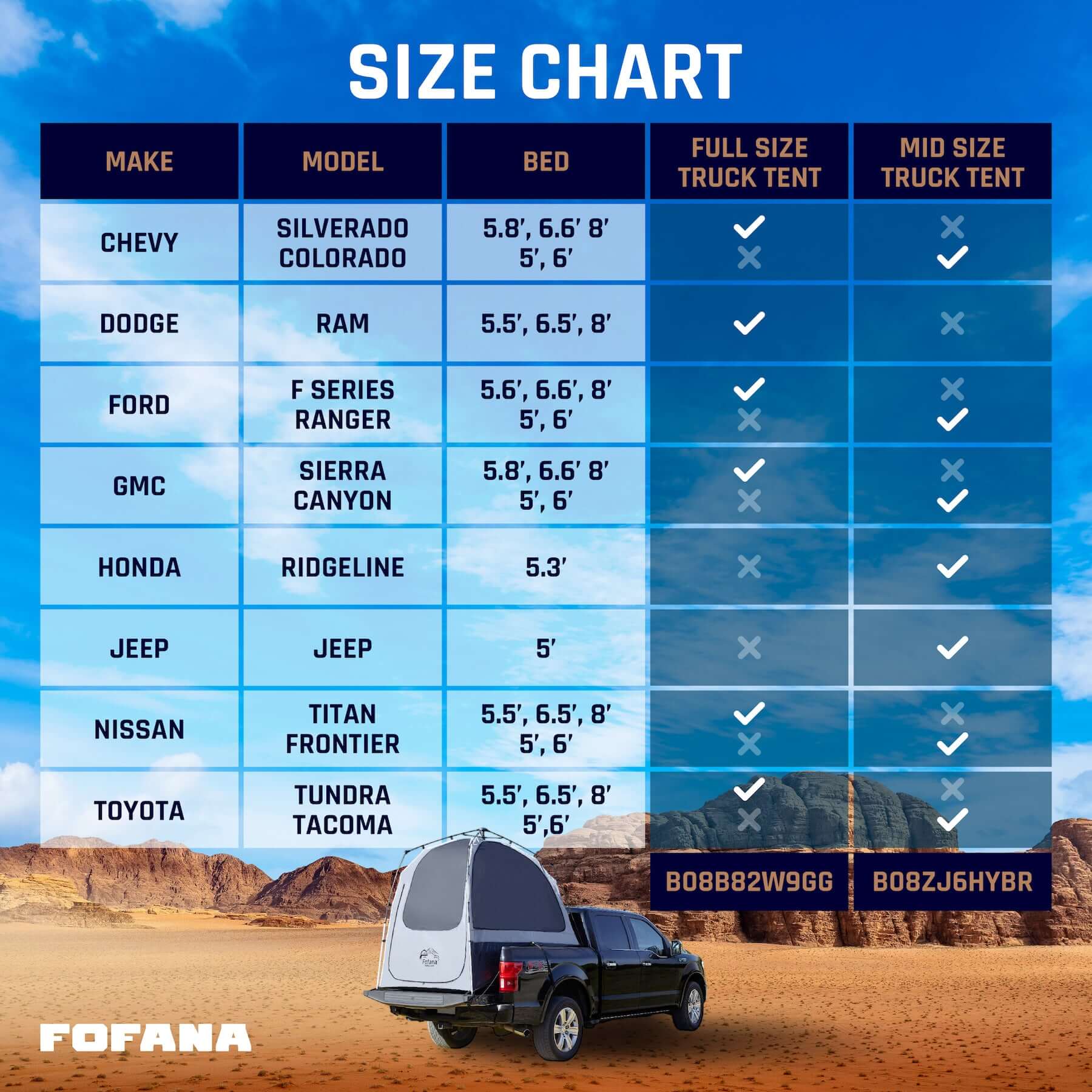 Fofana Truck Bed - pełnowymiarowy