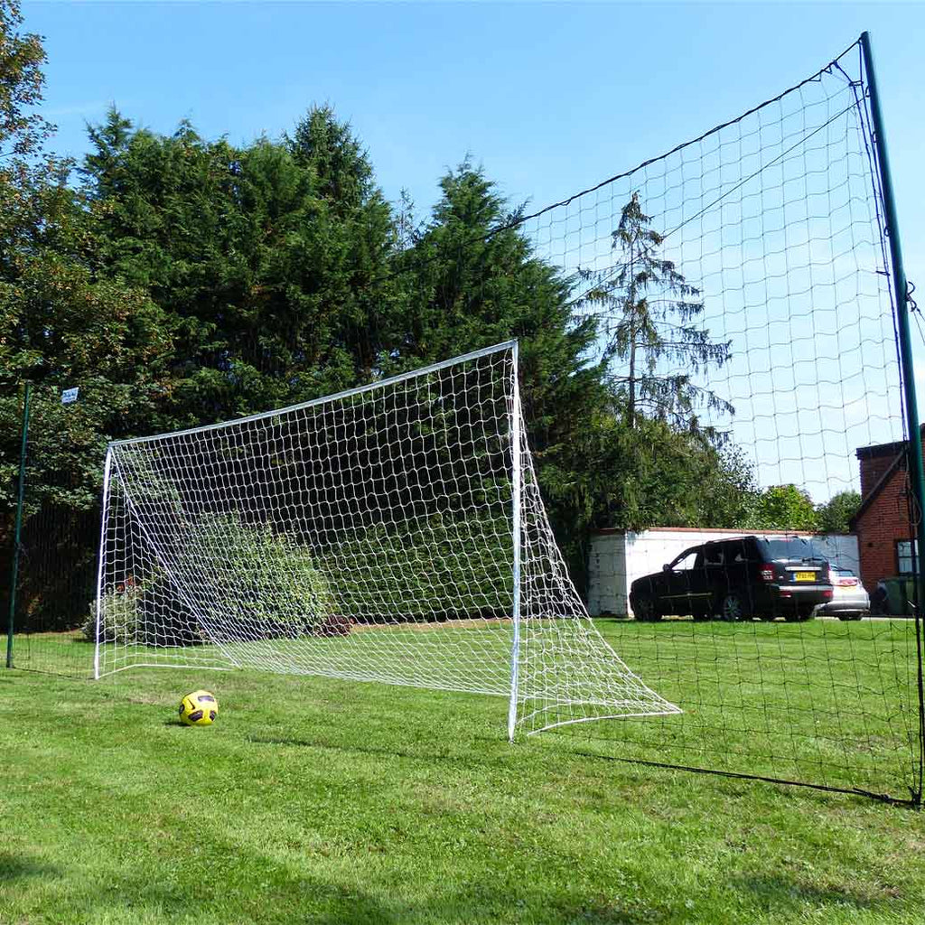 Soccer Goal with Rebounder & Backstop Net Trainer – Open Goaaal Large