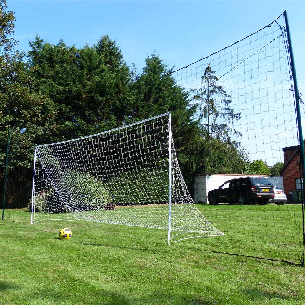 Soccer Goal with Rebounder & Backstop Net Trainer – Open Goaaal Large