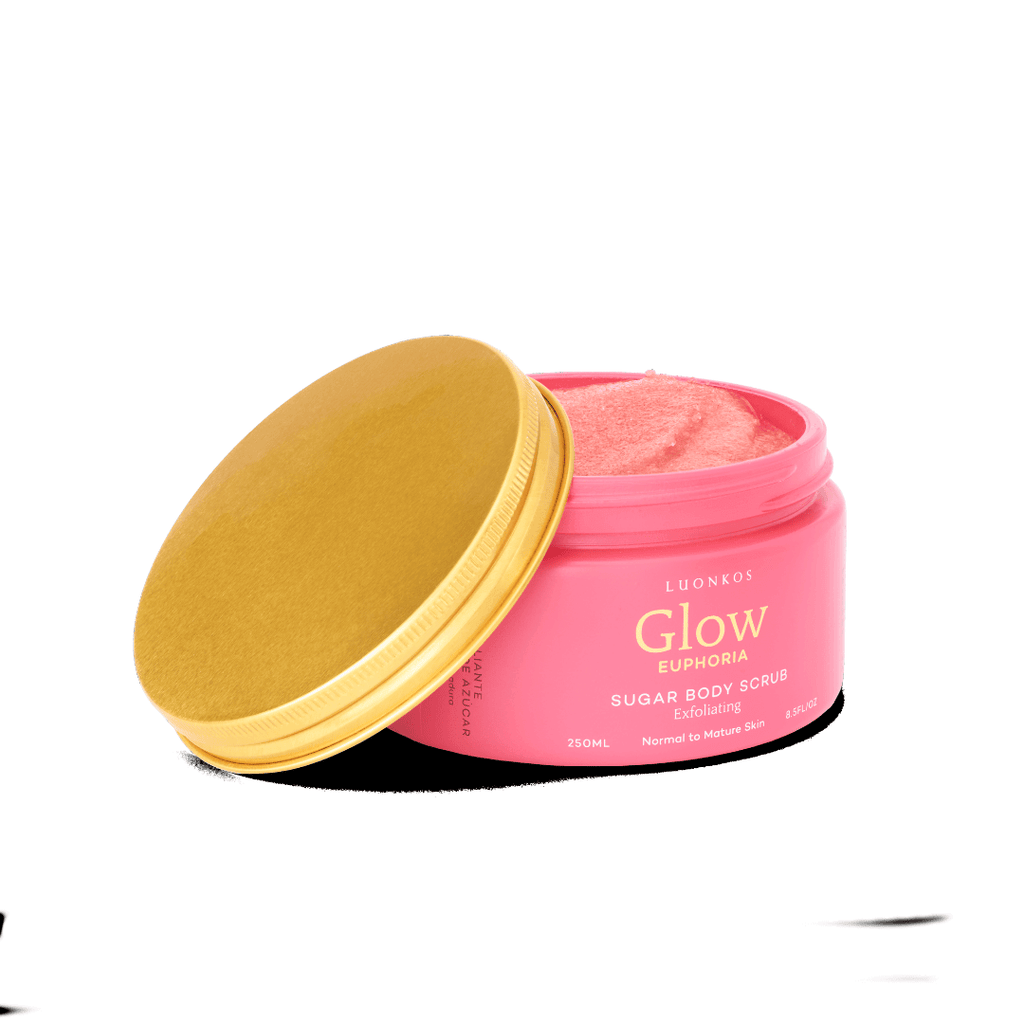 Naturlig Sockerskrubb för Kroppen – Exfolierande Kroppsskrubb 200 ml Luonkos Euphoria