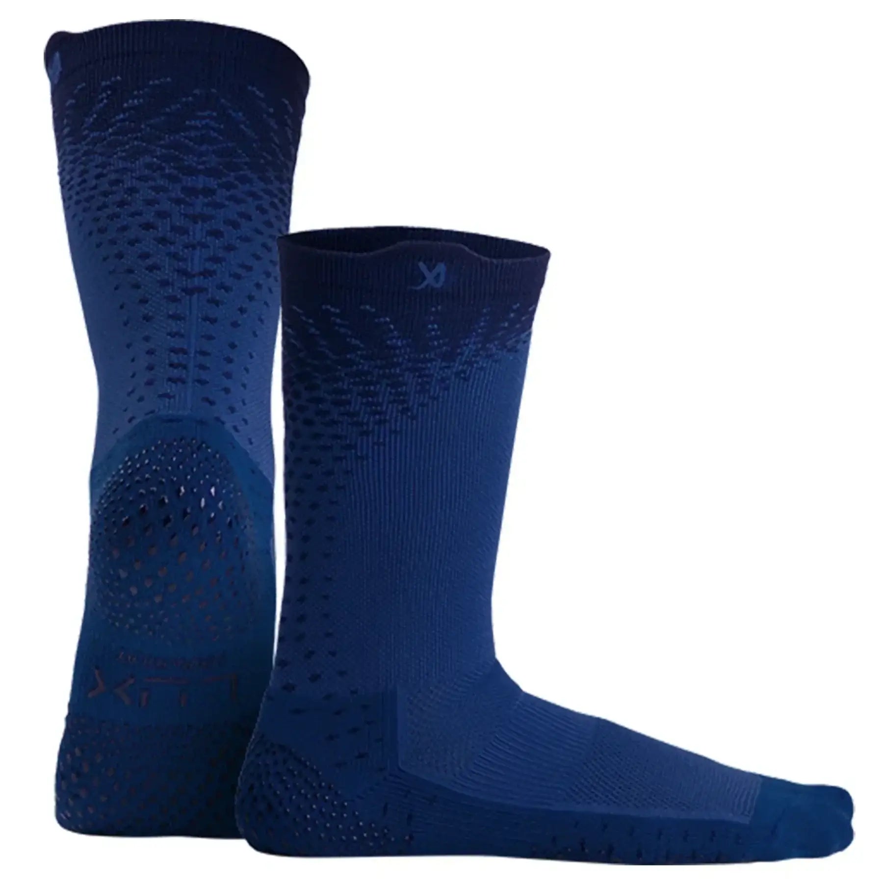 Sport Socks - Performance Grip Cleat Socks - Navy Blue - LUX - Navy Blue