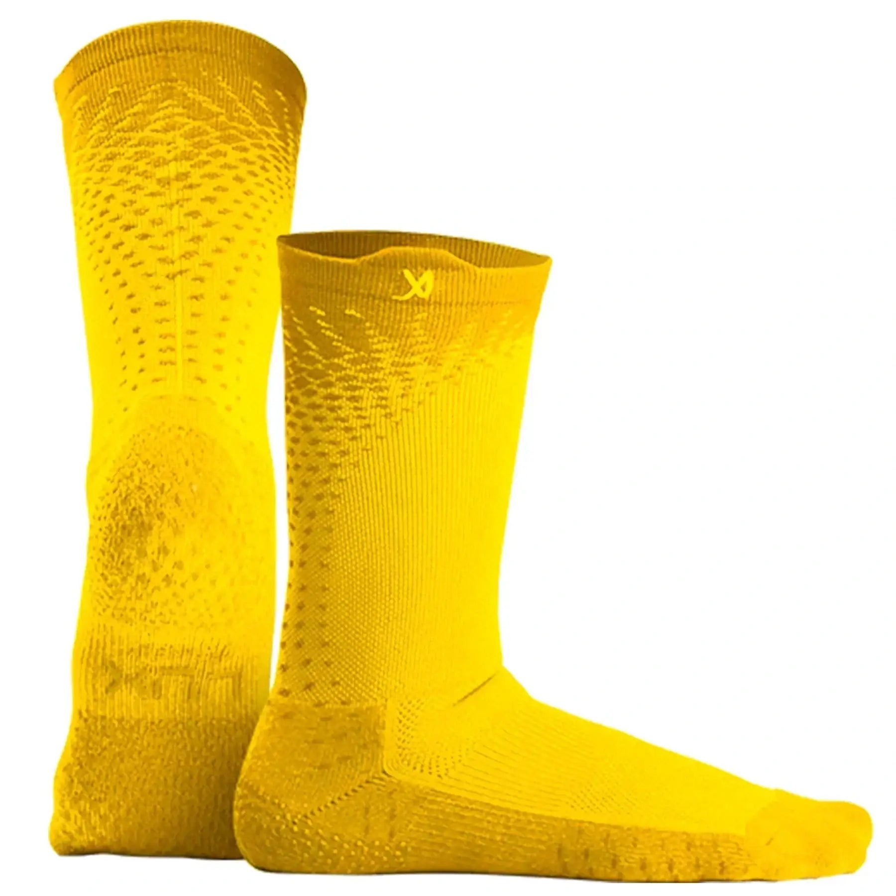 Sport Socks - Performance Grip Cleat Socks - Yellow - LUX - Yellow