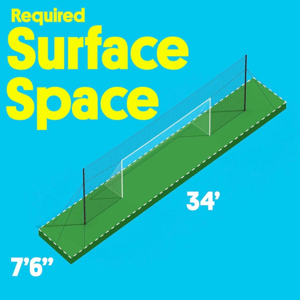 Soccer Goal with Rebounder & Backstop Net Trainer – Open Goaaal Large
