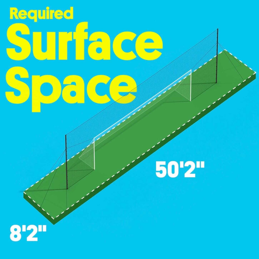 Soccer Goal with Rebounder & Backstop Net Trainer – Open Goaaal Regulation